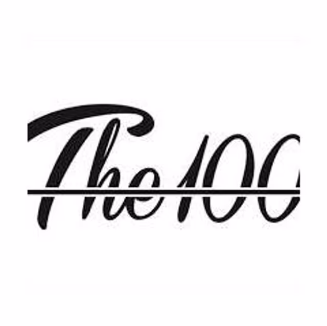 The 100 logo