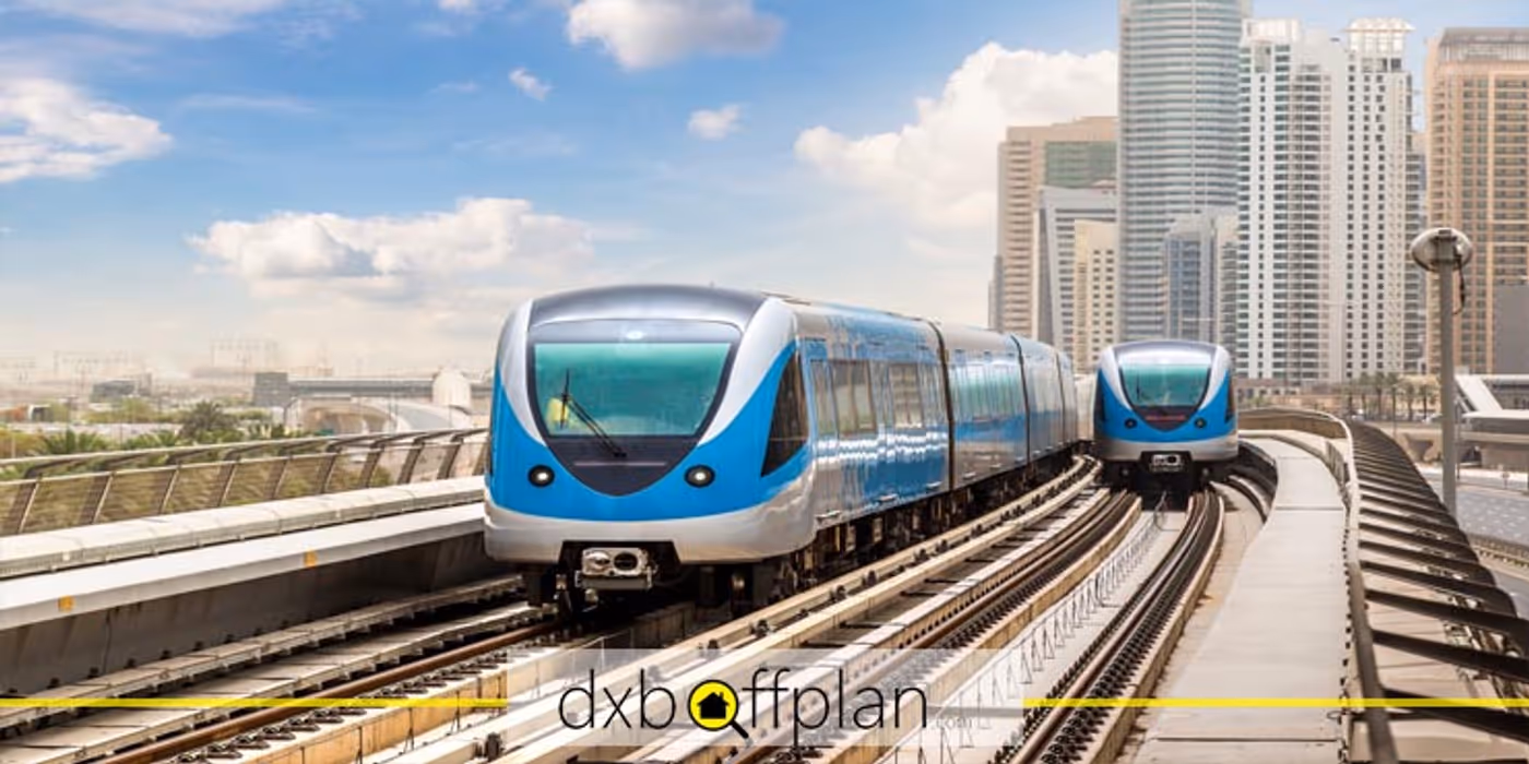 تأثير الخط الأزرق لمترو دبي على سوق العقارات