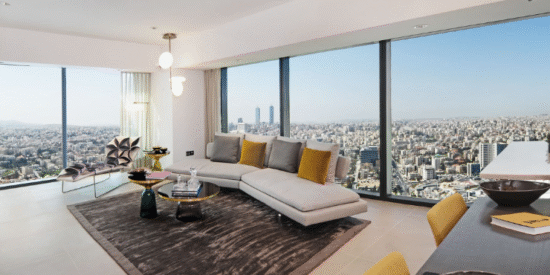 The Skyline Residences Serviced By W Amman at Al-Abdali