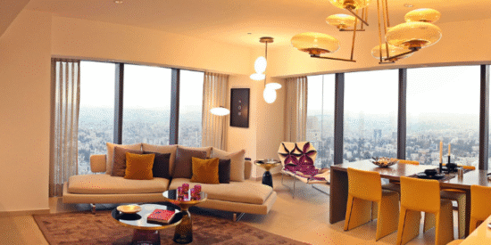 The Skyline Residences Serviced By W Amman at Al-Abdali