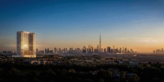 The Wow Tower at Dubai Land Residence Complex