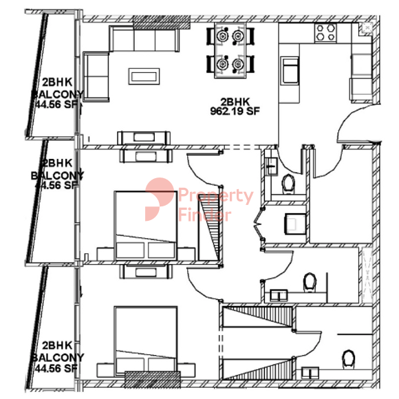 2 Bedroom Apartment