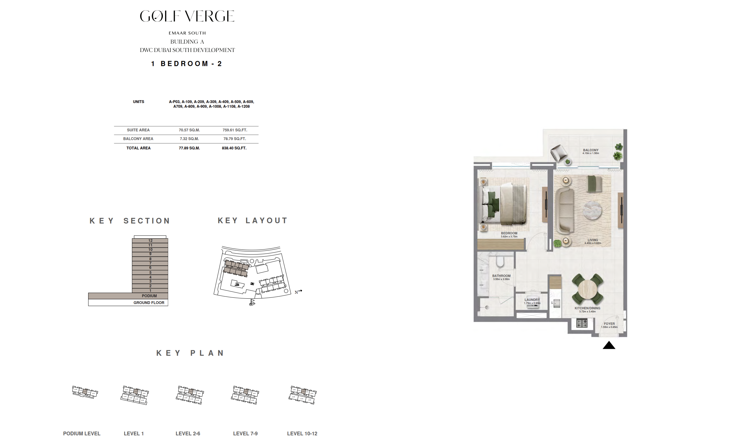 Type 2 | 1 BR