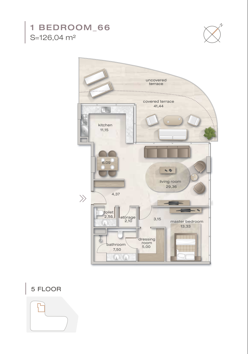 1 Bedrooms _66