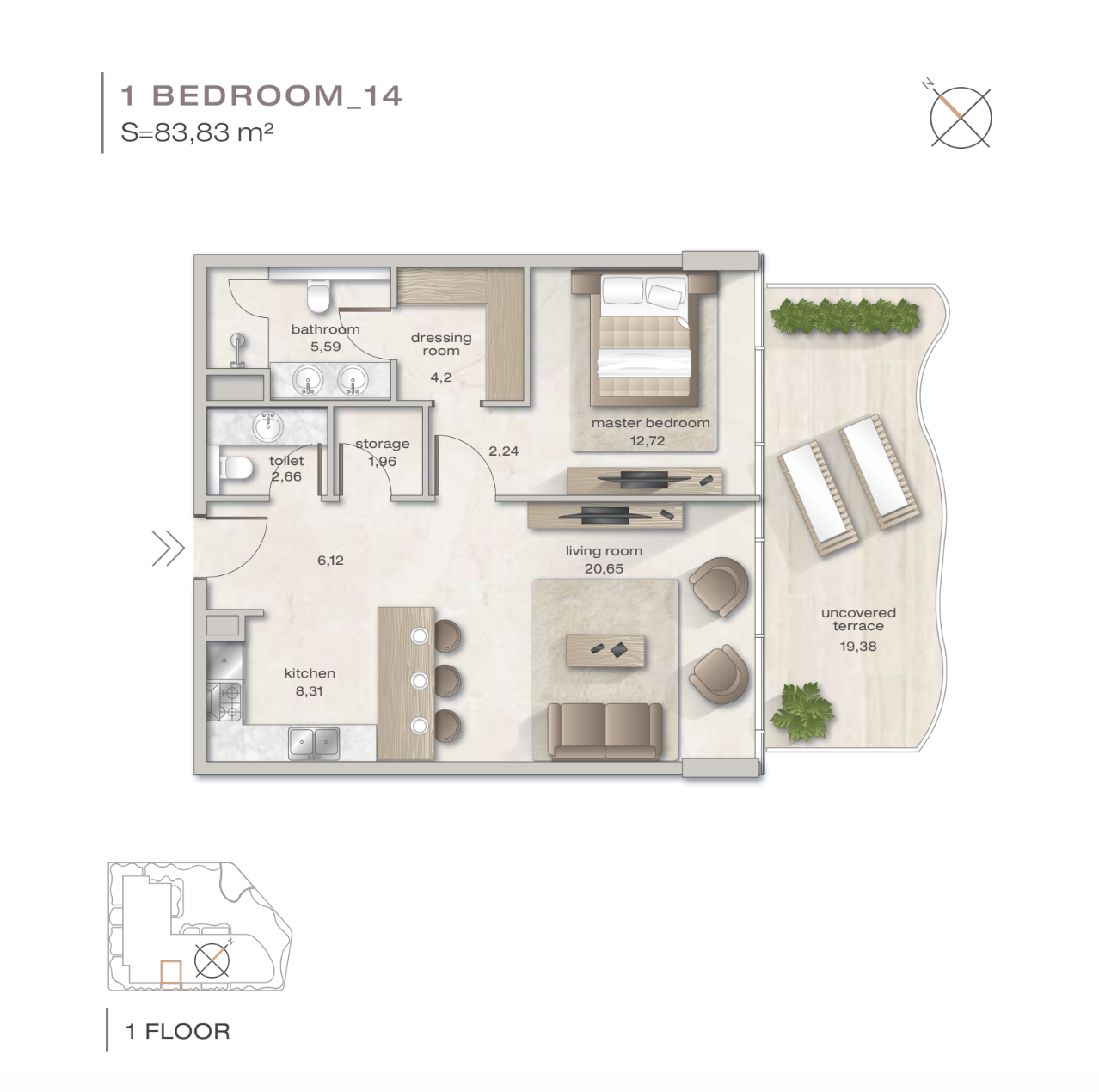 1 Bedrooms _14