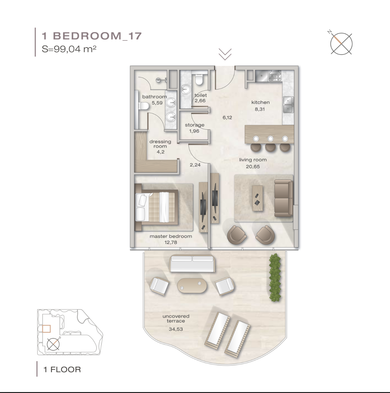 1 Bedrooms _17