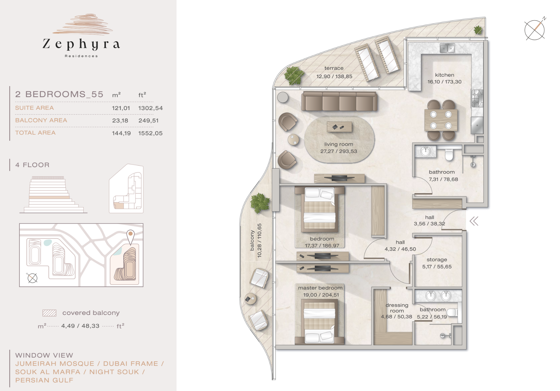 2 Bedrooms _55