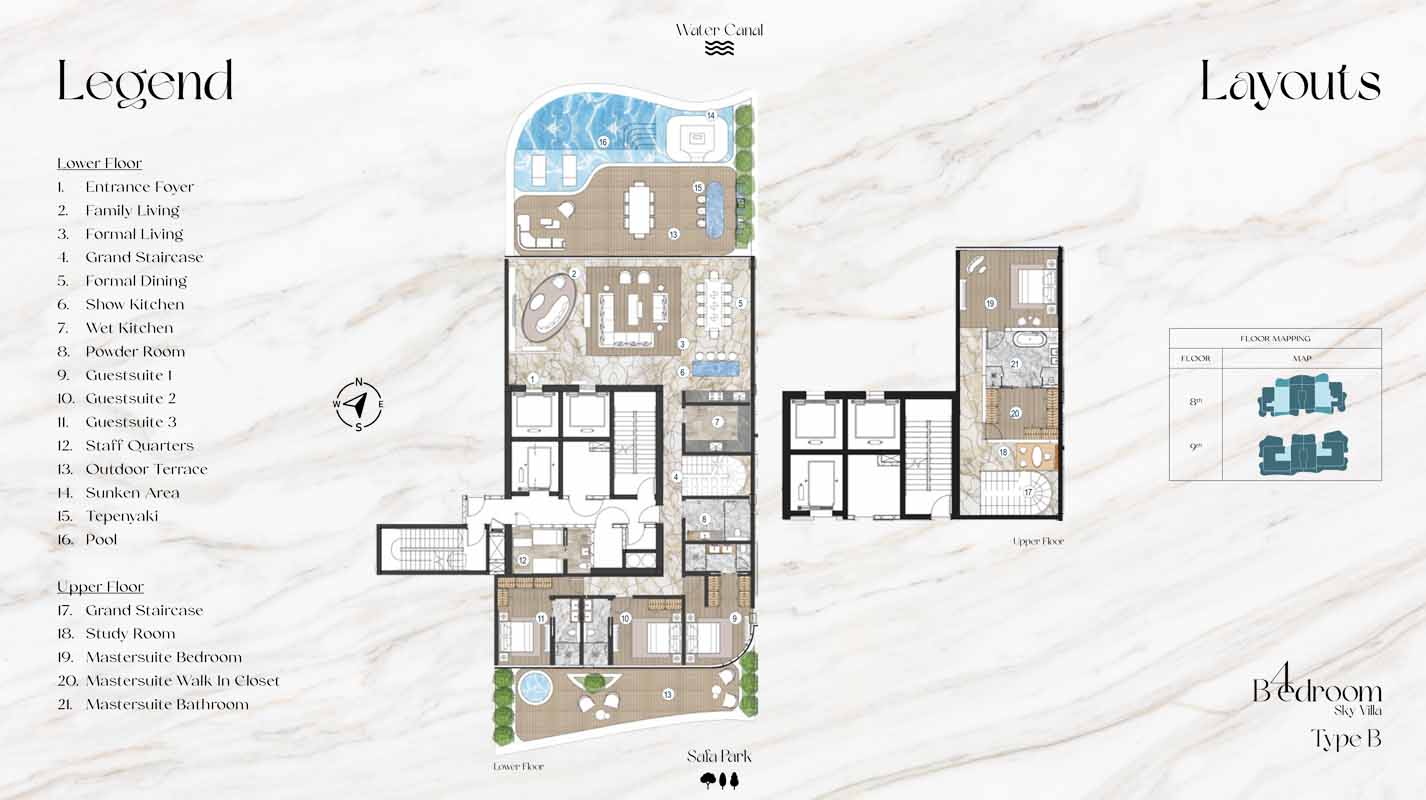 4 Bedroom Penthouse
