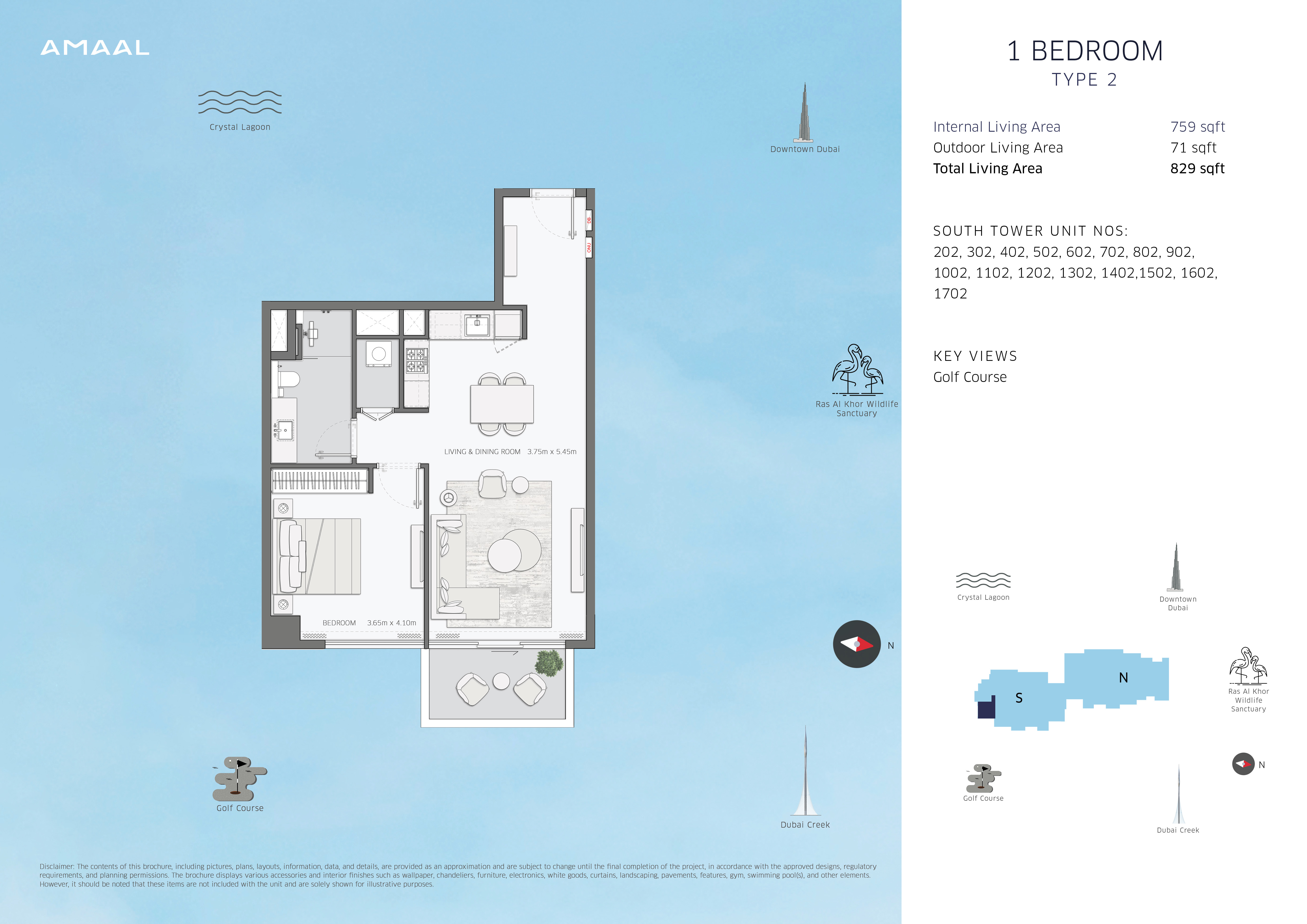 1BR Type 2