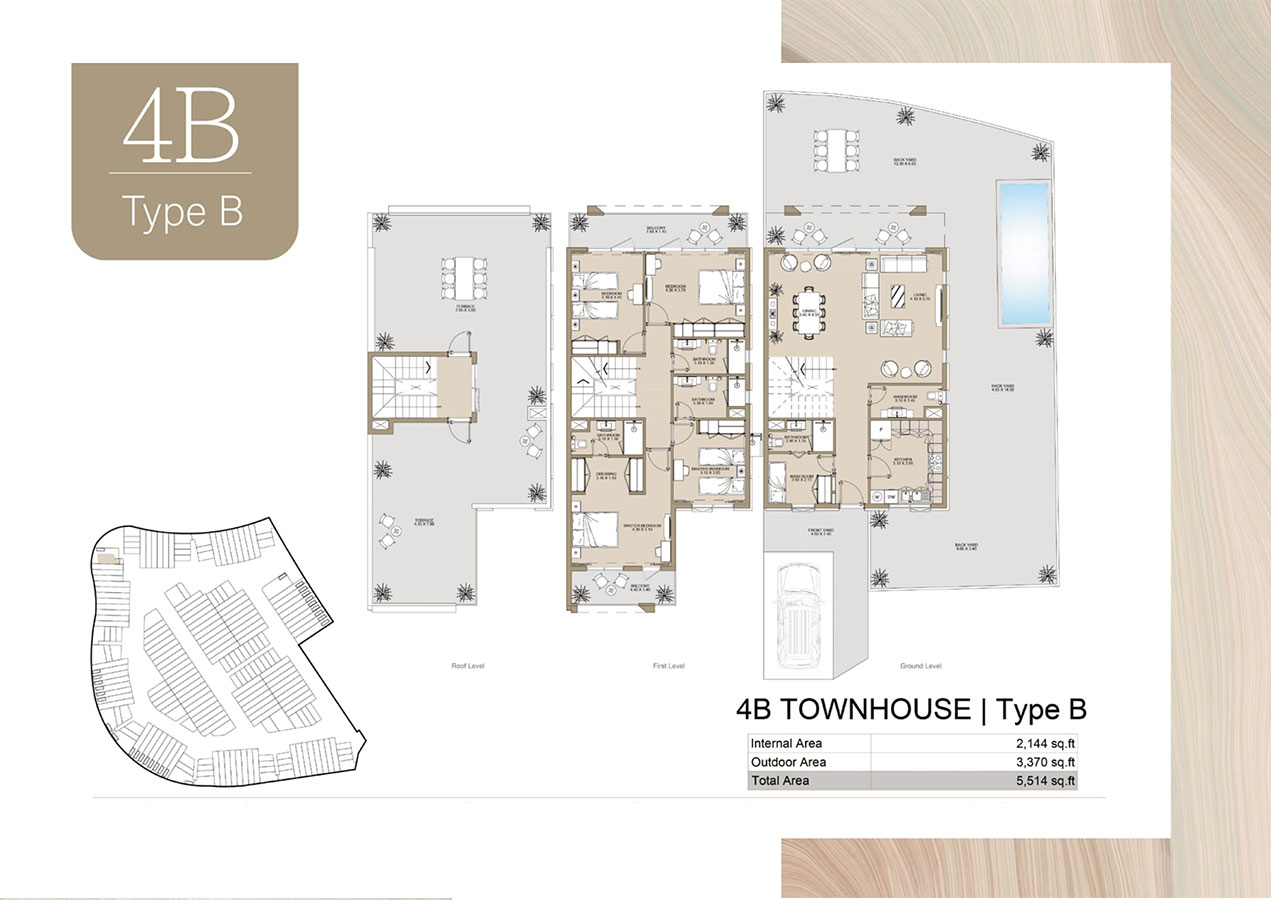 4 Bedroom Townhouse