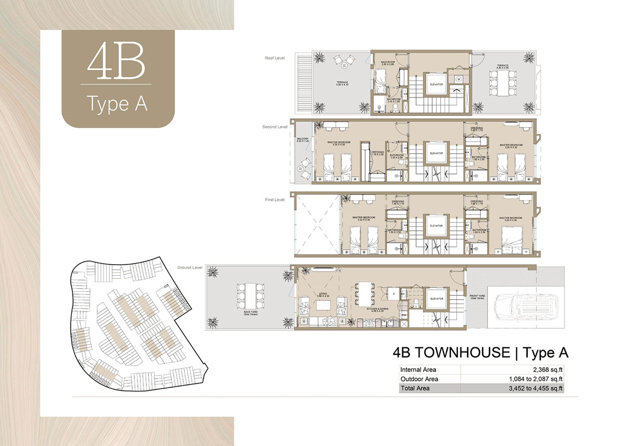 4 Bedroom Townhouse
