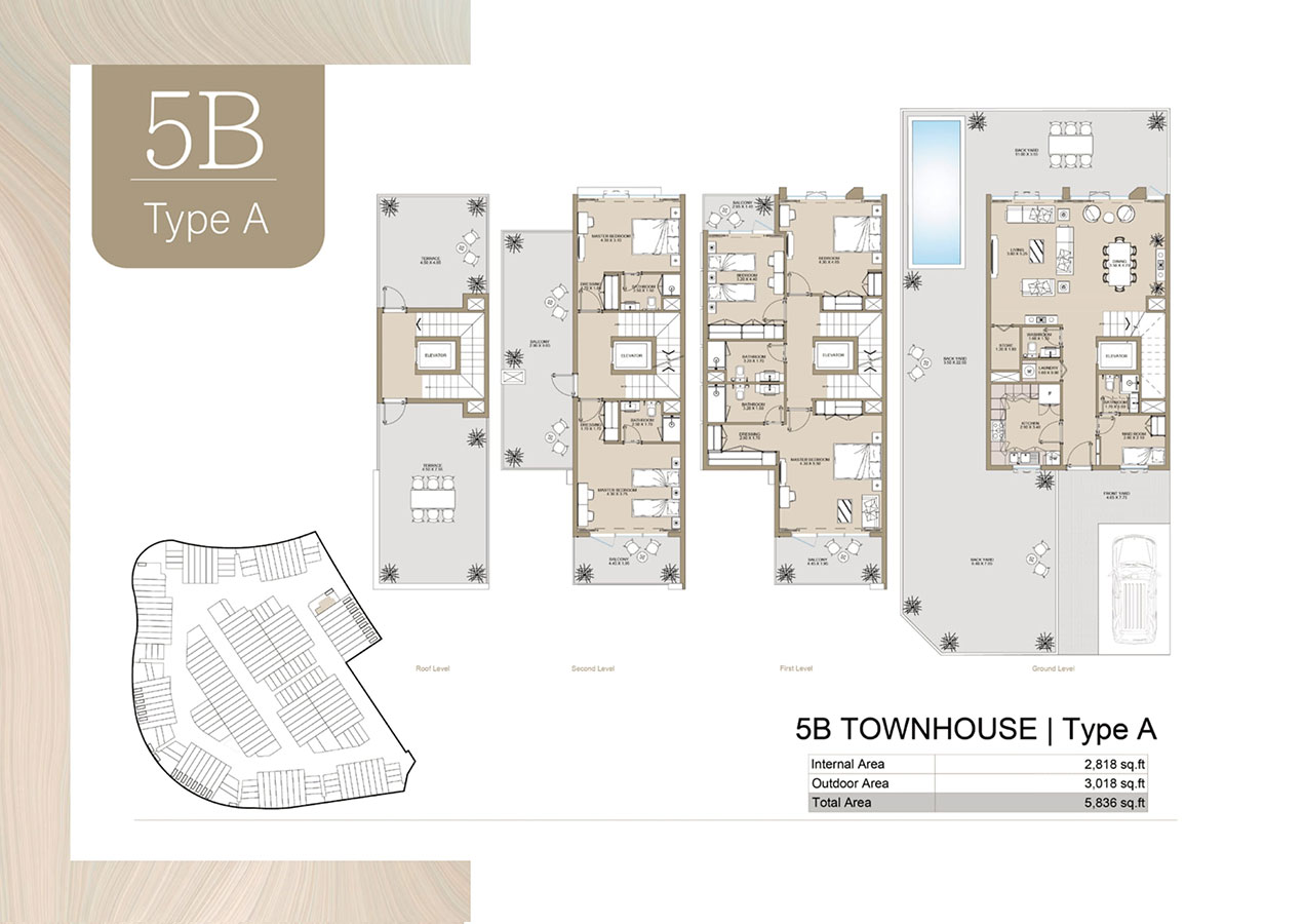 5 Bedroom Townhouse