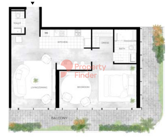 1 Bedroom Apartment