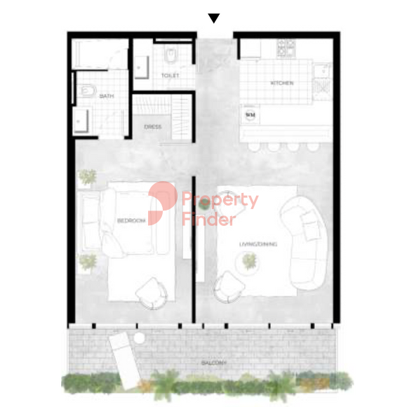 1 Bedroom Apartment