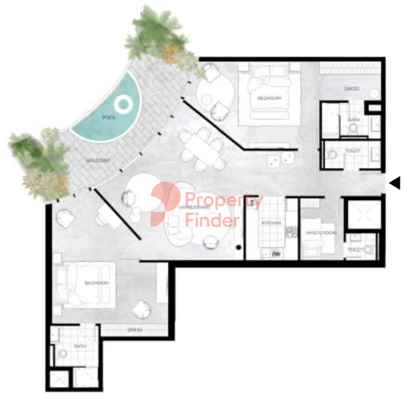 2 Bedroom Apartment