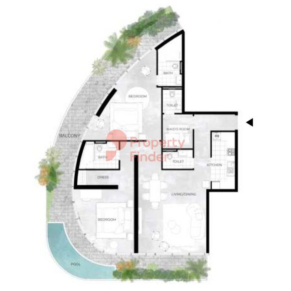 2 Bedroom Apartment