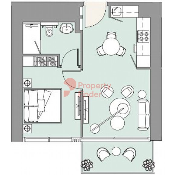 1 Bedroom Apartment