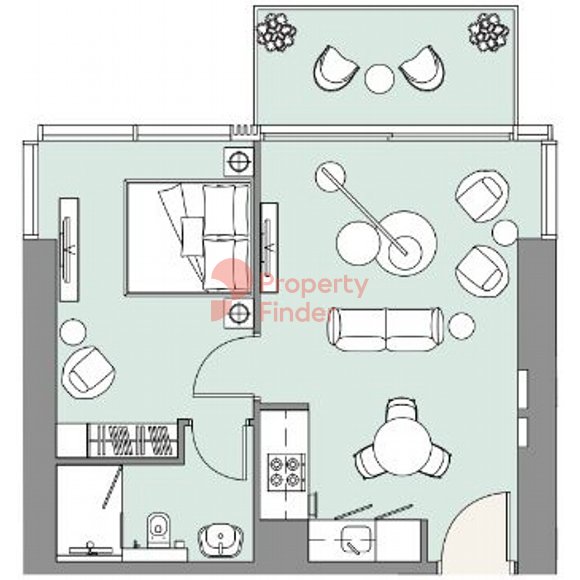 1 Bedroom Apartment