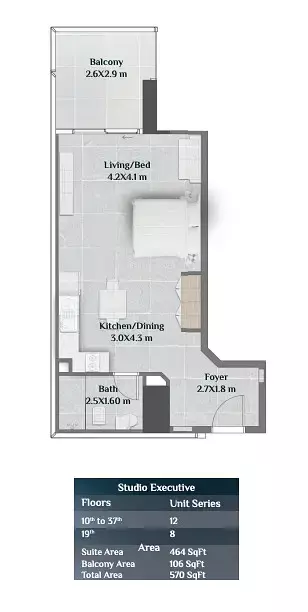 Tower 1 - Type A - Executive