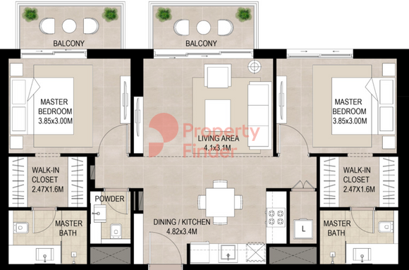 2 Bedroom Apartment