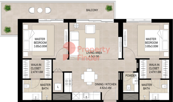 2 Bedroom Apartment