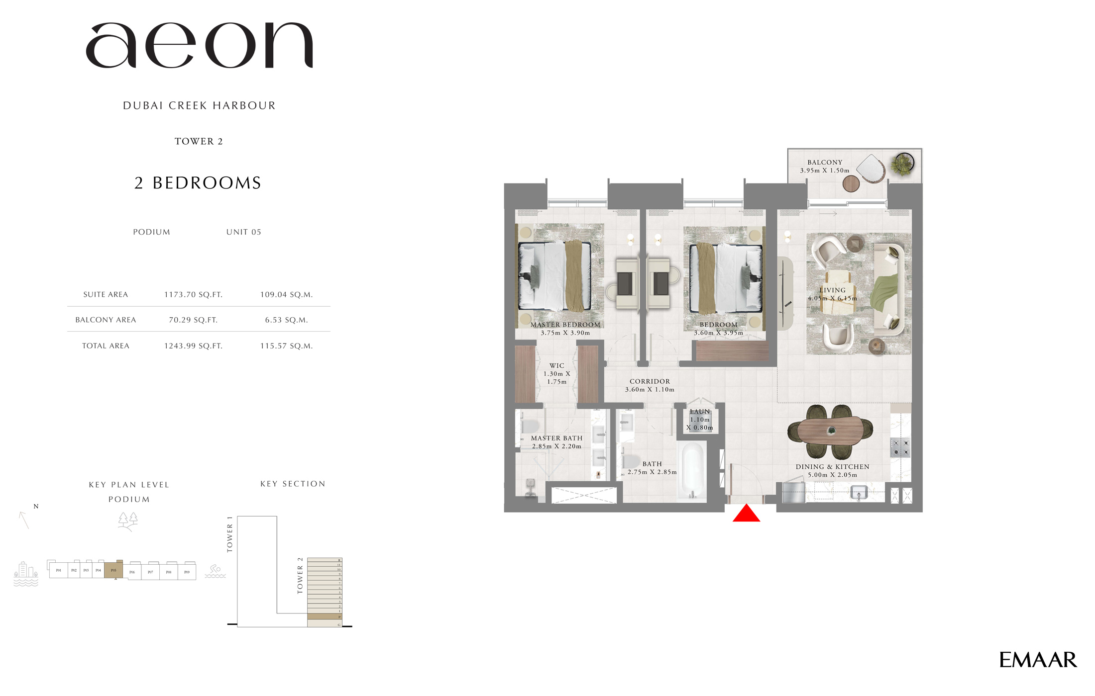 Aeon Tower 2 _ Type B 2BD