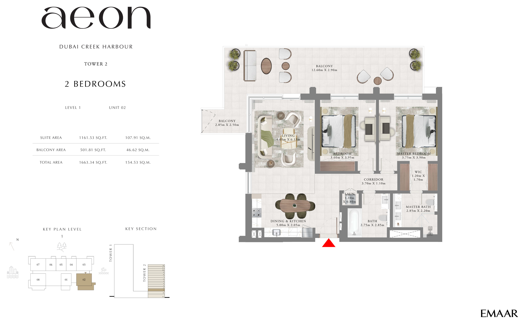 Aeon Tower 2 _ Type E 2BD