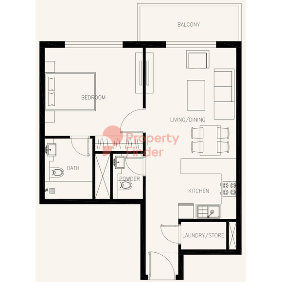 1 Bedroom Apartment