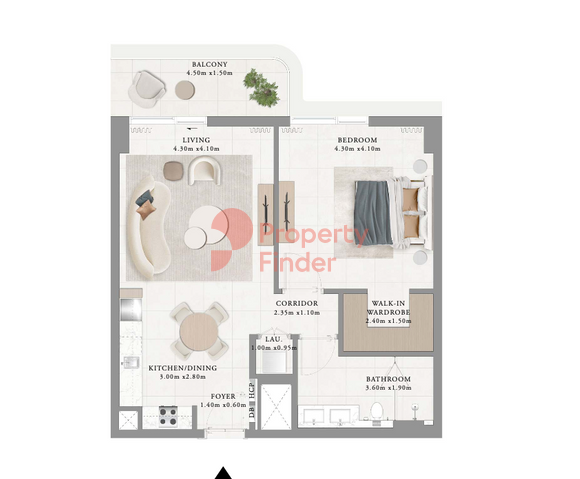 1 Bedroom Apartment