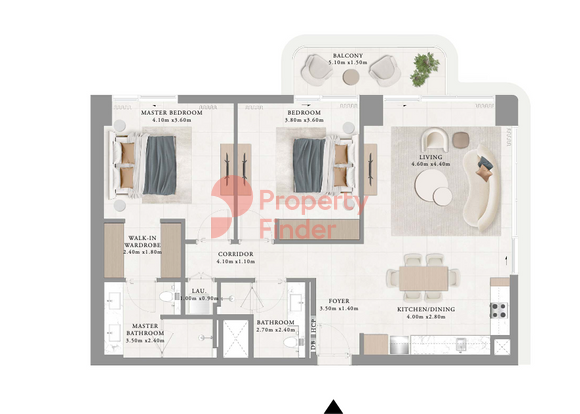 2 Bedroom Apartment