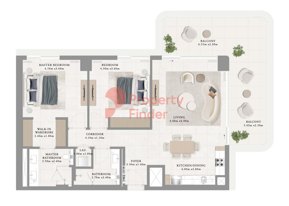 2 Bedroom Apartment