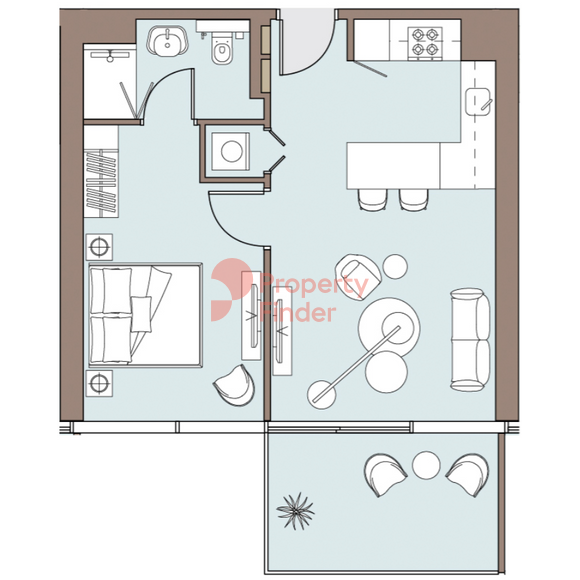 1 Bedroom Apartment
