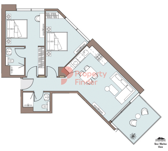 2 Bedroom Apartment