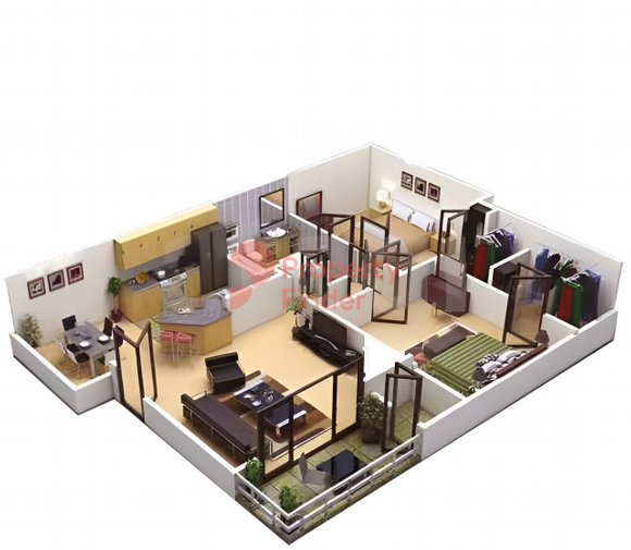 2 Bedroom Apartment