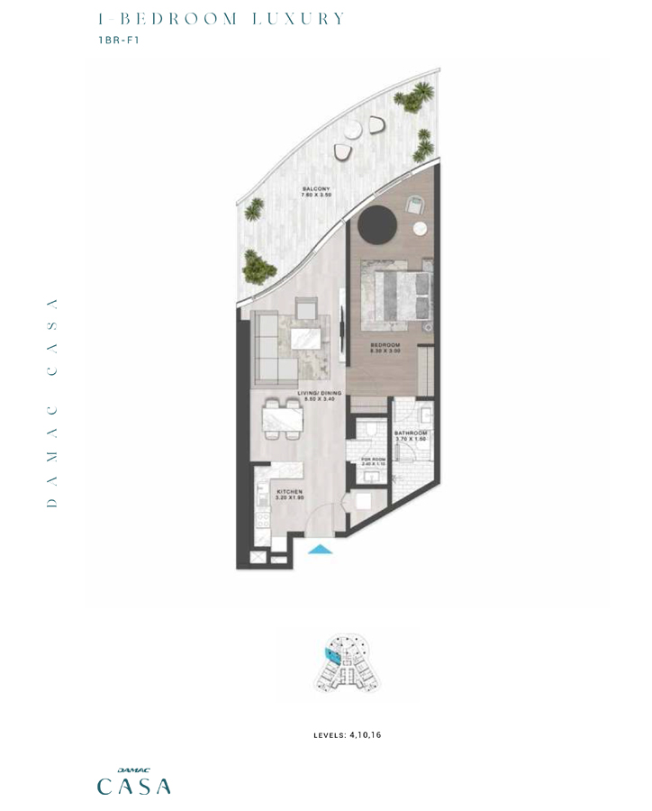 1 Bedroom Apartment