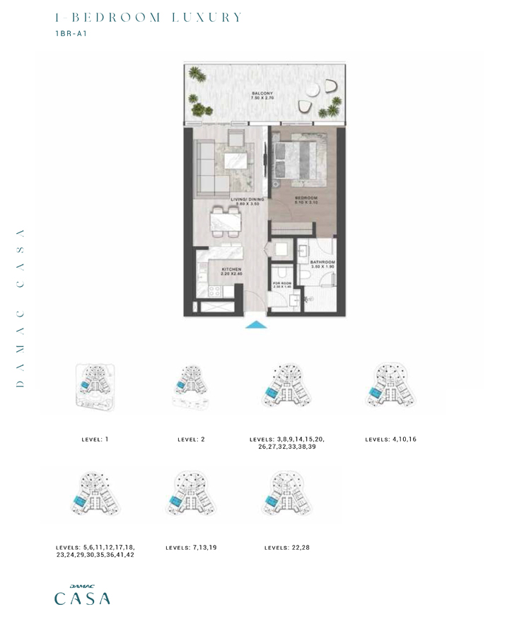 1 Bedroom Apartment
