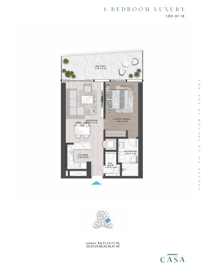 1 Bedroom Apartment