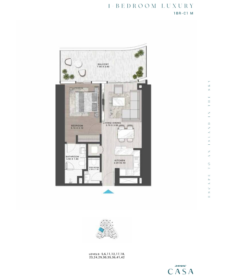 1 Bedroom Apartment