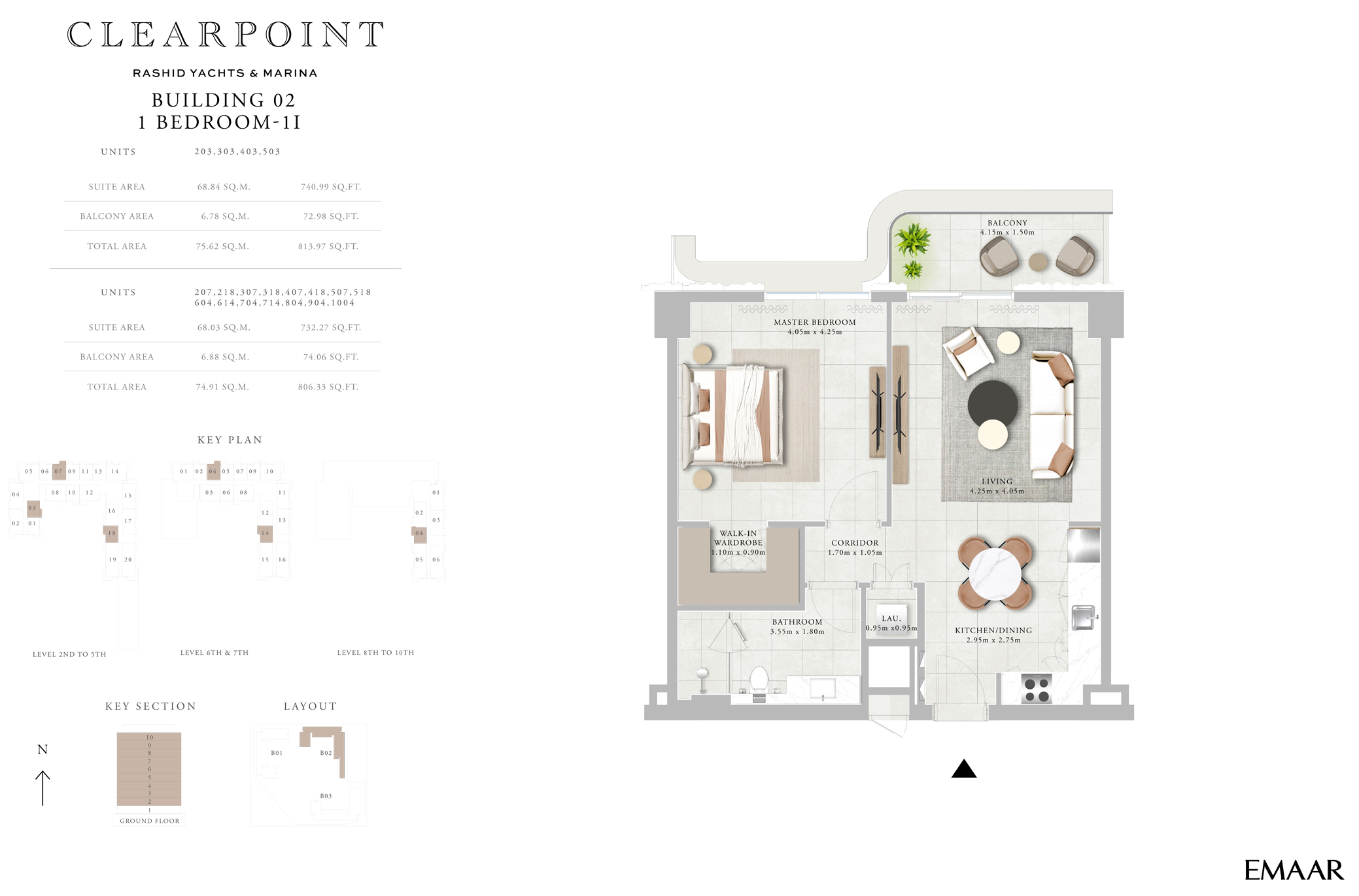Building 2 _ Type 1I 1BD