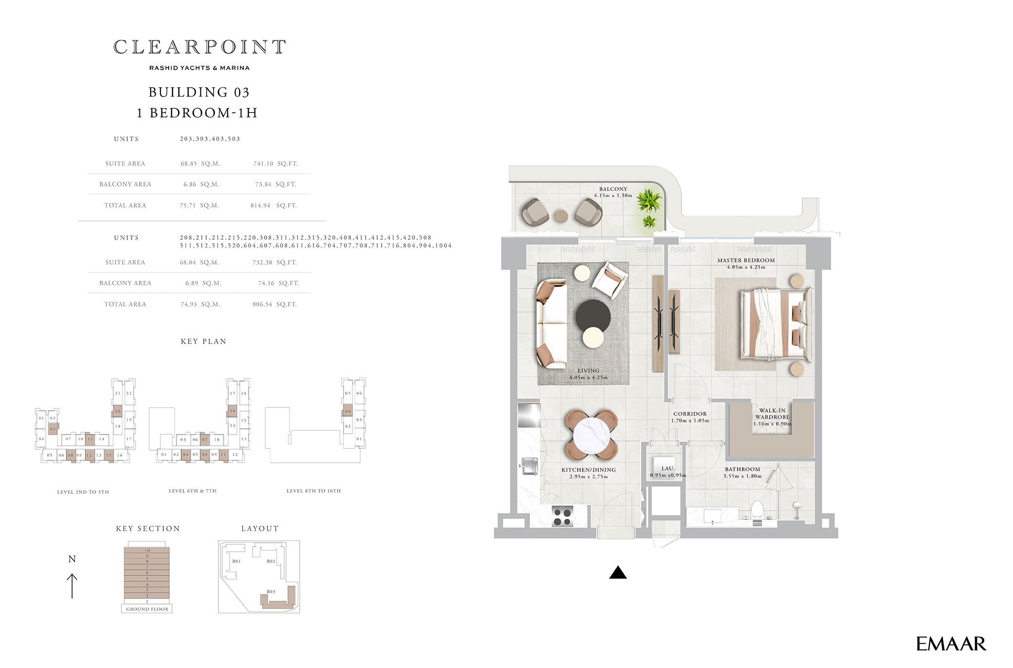 Building 3 _ Type 1H 1BD