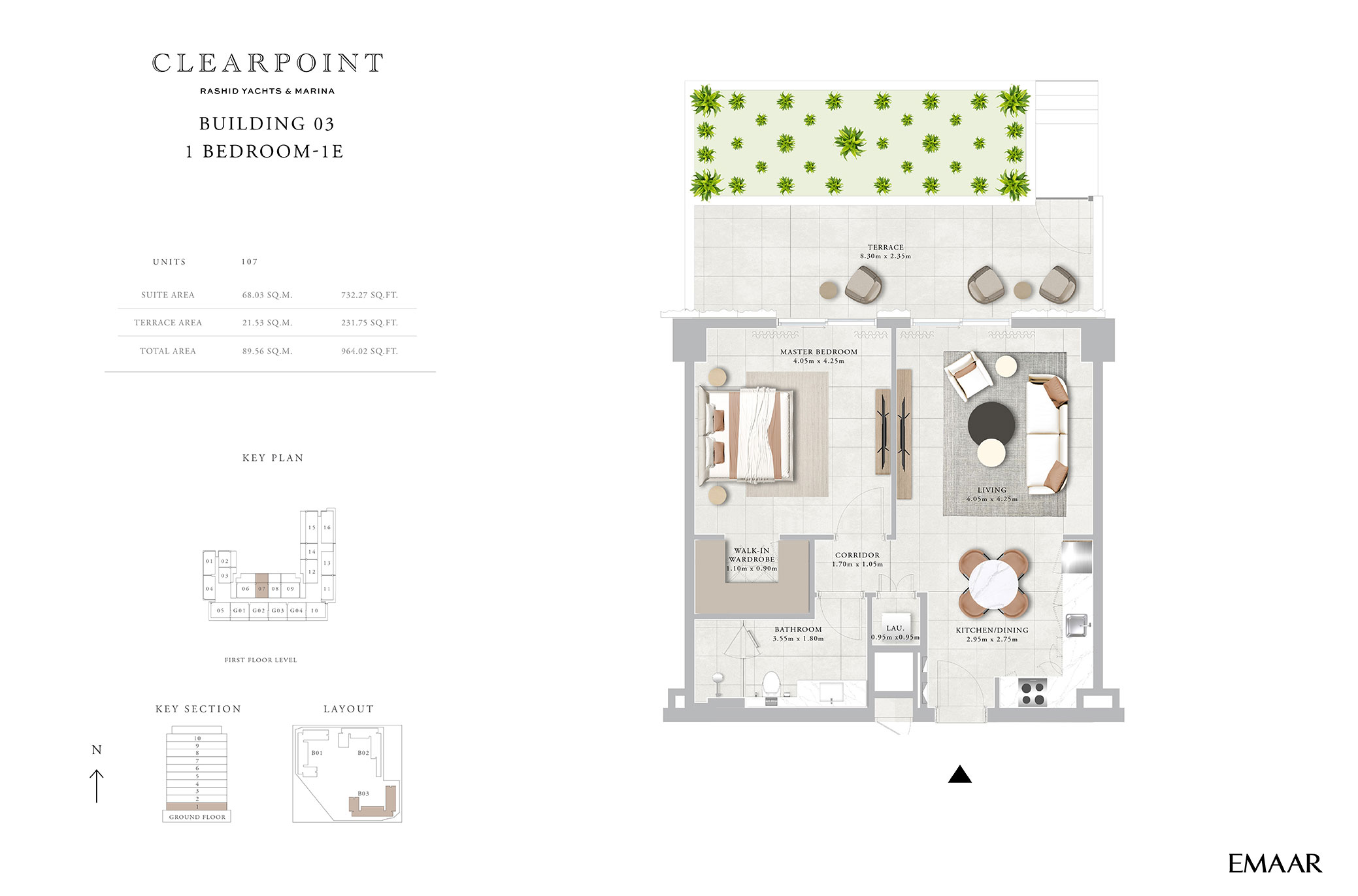 Building 3 _ Type 1E 1BD