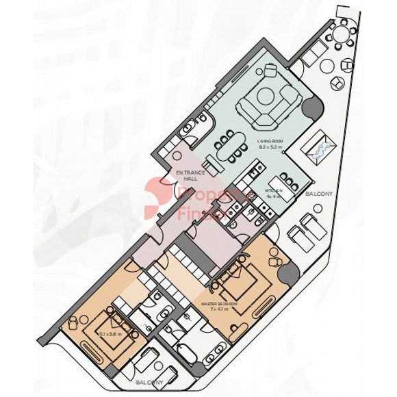 2 Bedroom Apartment