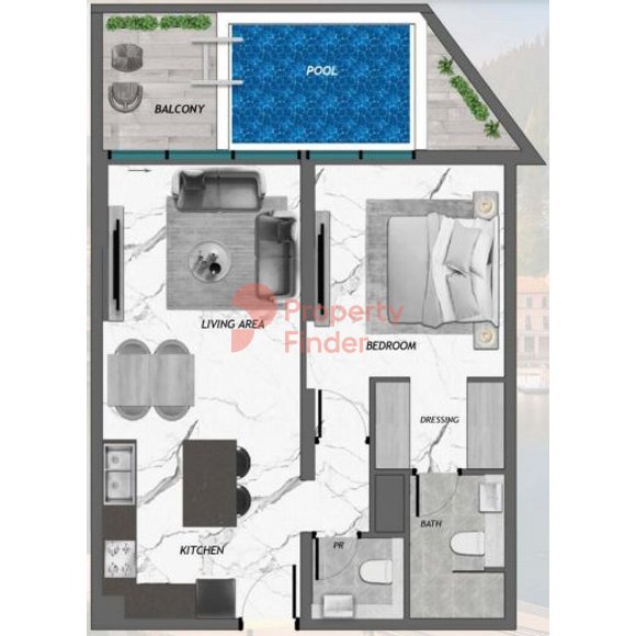 1 Bedroom Apartment