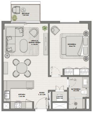Type 1A Level 1-5 - Building B - 1