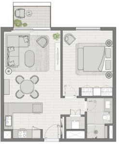 Type 1A Level 1-5 Building C - 1