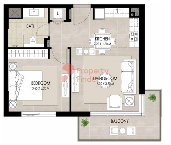1 Bedroom Apartment