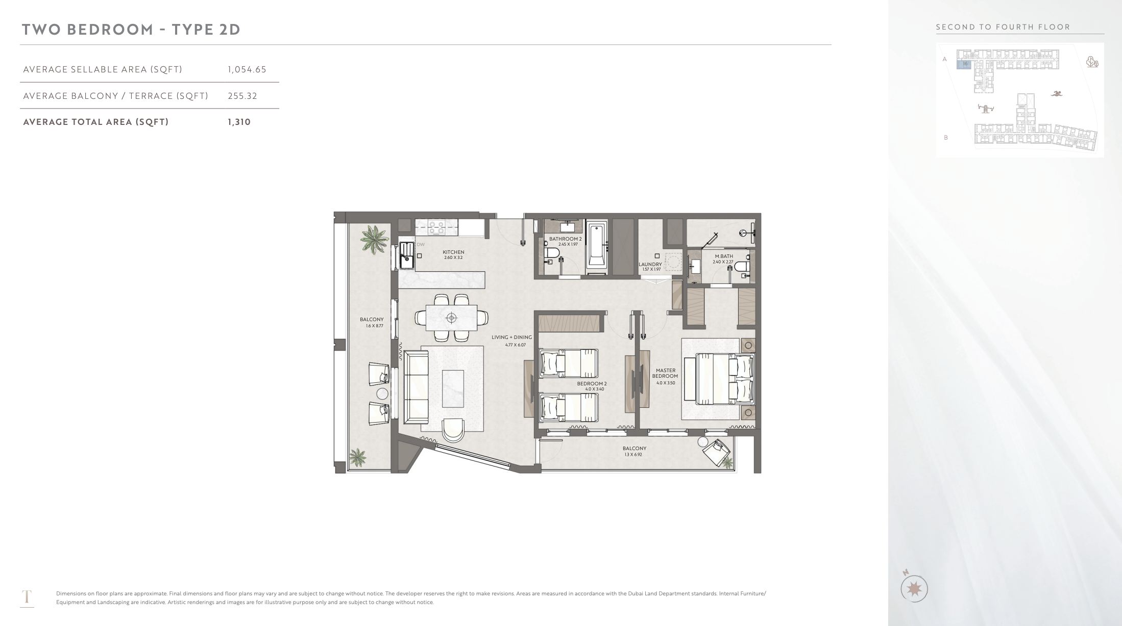 2 Bedroom Apartment