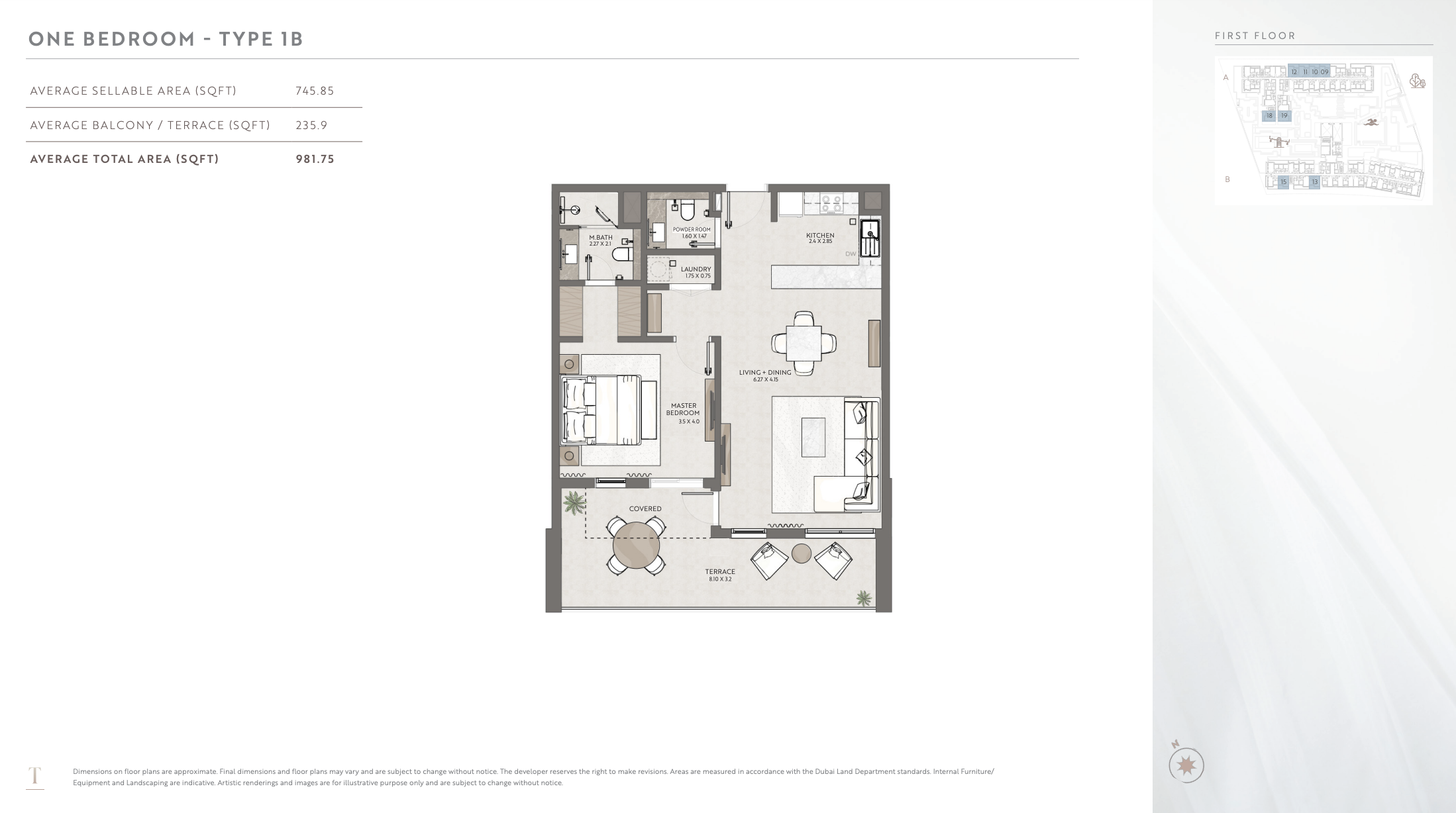 1 Bedroom Apartment