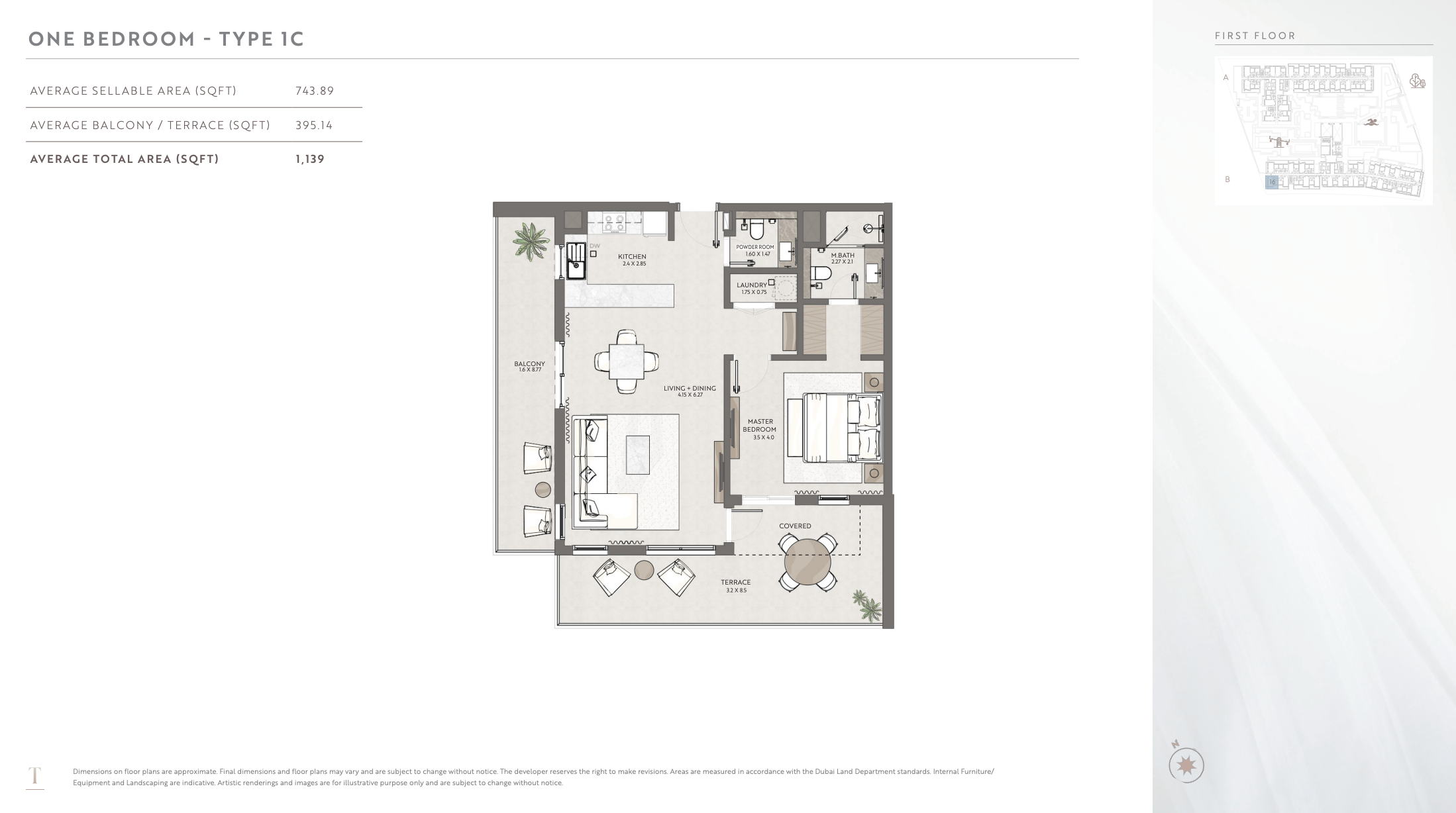 1 Bedroom Apartment