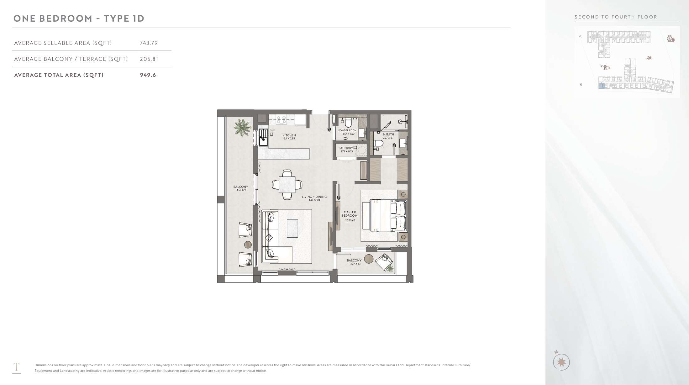 1 Bedroom Apartment